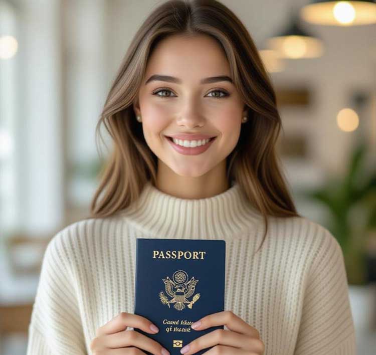 پاسپورت دختر مجرد پاسپورت دختر