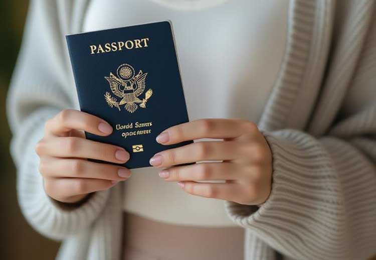 پاسپورت دختر مجرد پاسپورت دختر